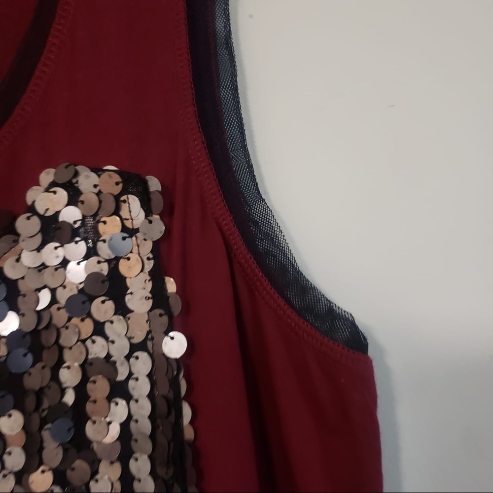Vera Wang t-shirt with silvery sequins - Picture 3 of 11